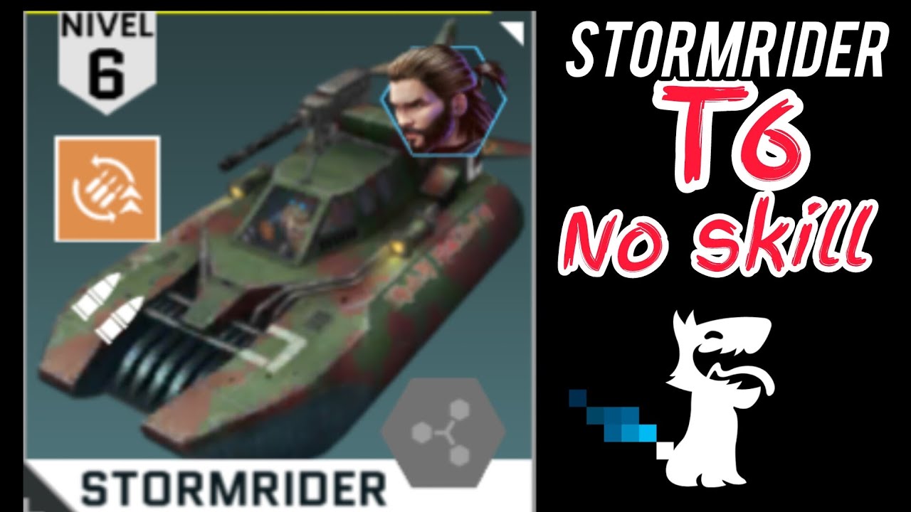 Massive Warfare: New STORMRIDER T6- NO SKILL