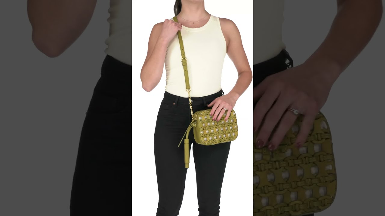 TORY BURCH 159962006 関税送料込 Tory Burch All-over-debossed Logo Bucket Bag | Black | FARFETCH