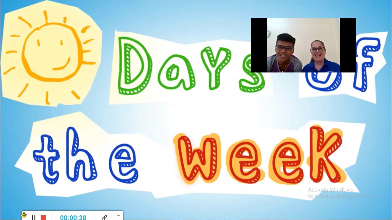 Days Of The Week - YouTube