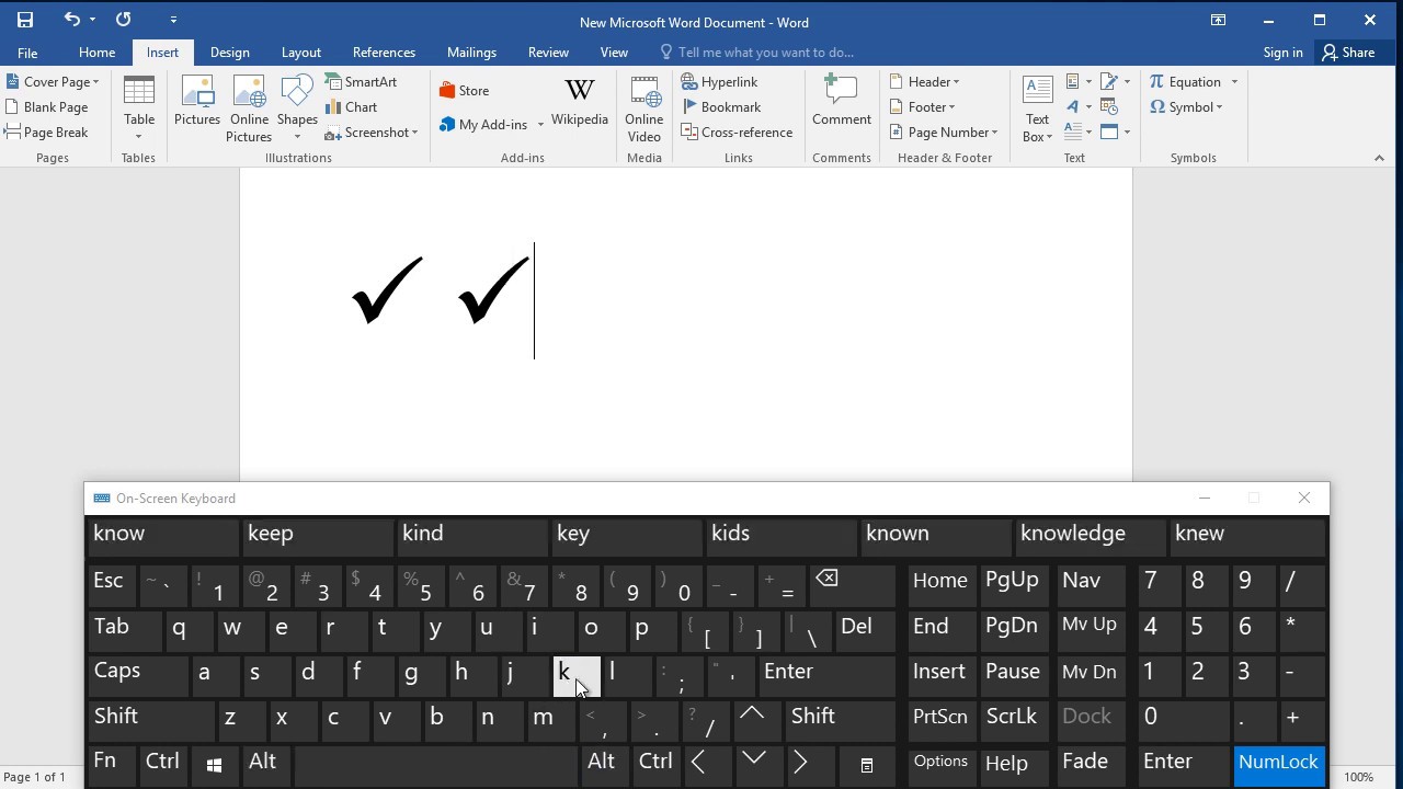How to create shortcut key for character in word make a shortcut key for inserting symbo youtube