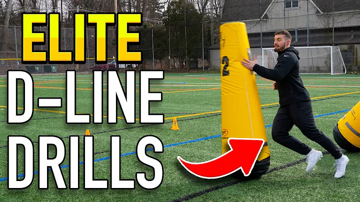 The BEST Defensive Line Drills - Pass Rush Library🏈