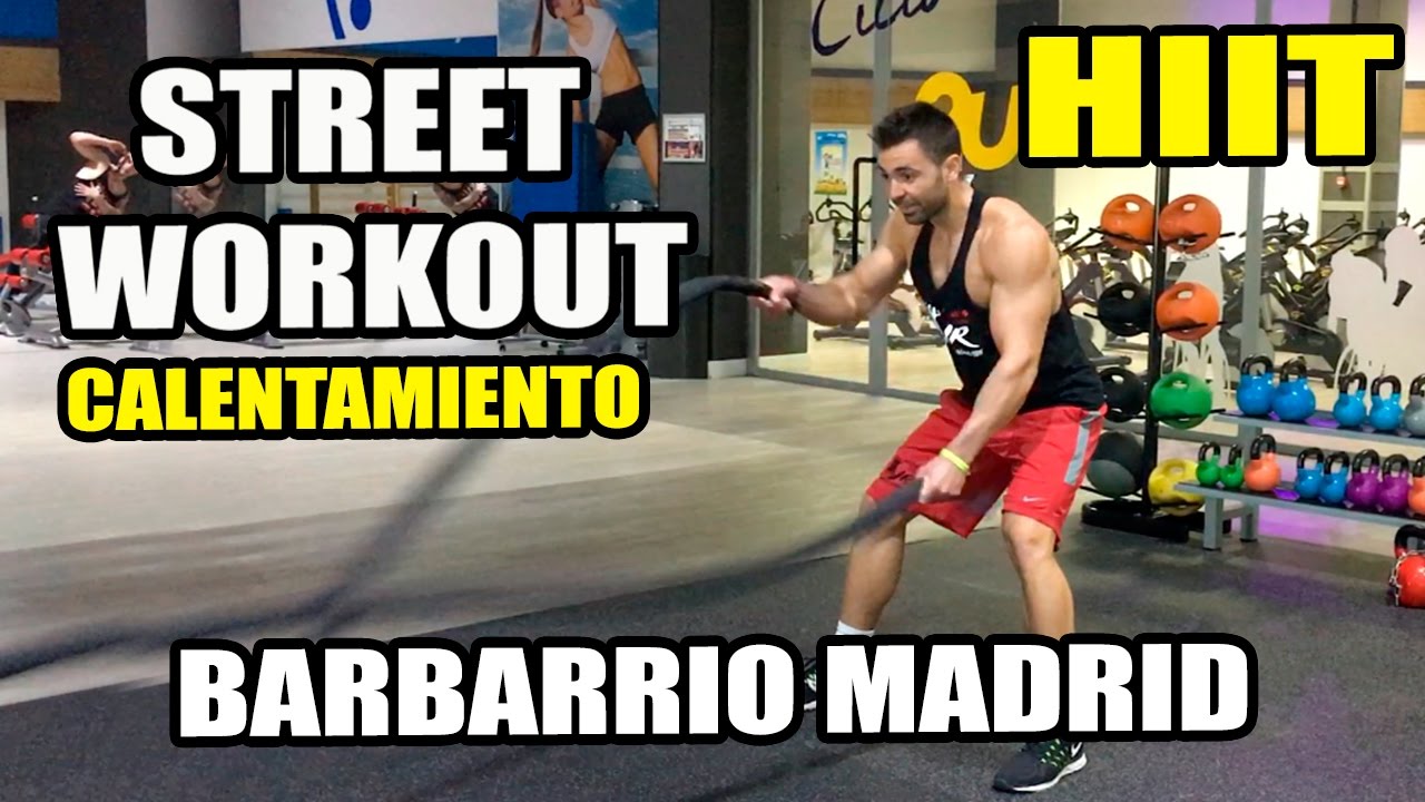 STREET WORKOUT con Dosel BARBARRIO || CARDIO HIIT #2 entrenamiento hiit avanzado