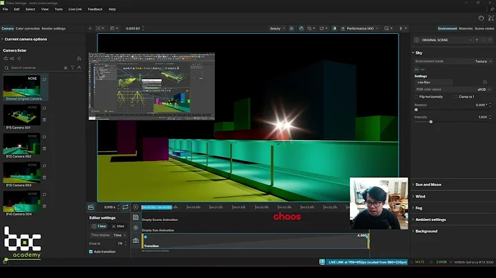 [Tutorial] For Beginners | Chaos Vantage Workflow-6 ANIMATION RENDER FROM LIVELINK