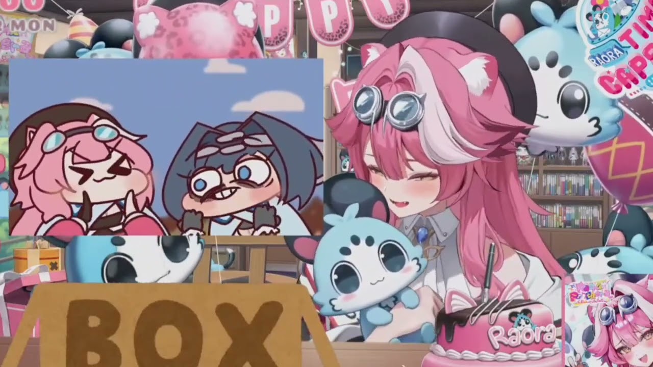 Раора не может перестать смеяться над этой анимацией с ней и Кронией от H и Mr. H.