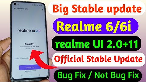Realme 6/6i C.12 Stable Software Update Rollout// Realme 6/6i Android 11 Stable update// Full Review