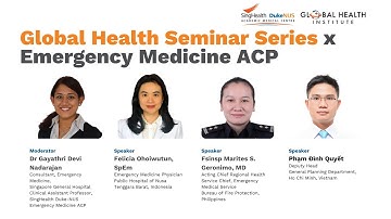 Global Health Seminar Series: Emergency Care Systems and Health Policy in Asia