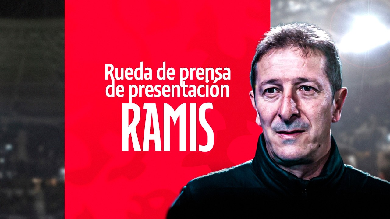 Rueda de prensa de presentación de Luis Miguel Ramis | 10.06.2026