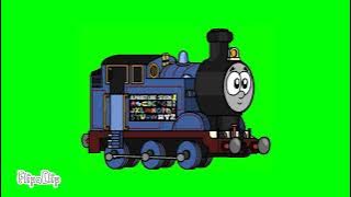 Thomas alpha Train green screen