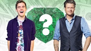 WHO’S RICHER? - Connor Franta or Blake Shelton? - Net Worth Revealed!