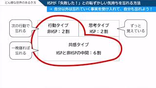 どん感な世界のあるき方　その４「HSPが、落ちた気持ちを切り替えるための方法」