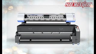 StormJet TR3180 Digital Direct Flag Printer/Flying Banner Printer/Impresora de la bandera Update
