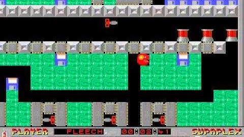 Supaplex: Original Levels: Level 73: One Way