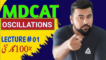 MDCAT 2024 Unit Oscillation🔥| Physics lecture | SHM👌