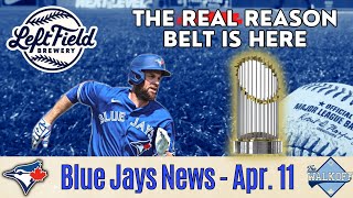 Brandon Belt Is In Toronto to Help the Blue Jays Win In OCTOBER, not April