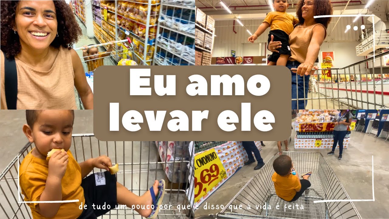 Vejam o que ele fez no supermercado 