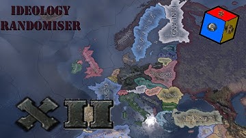 Europe Only Random ideology (Hoi4 Timelapse) (XII)