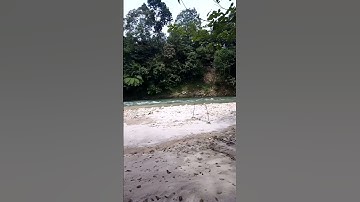 bukan pantai tapi ini aliran sungai di Asahan, Sumut #alam #nature #asri #travel #indah #beautiful