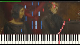 Valse in c♯ minor, Op.64 No.2 Chopin (Piano Tutorial Synthesia)