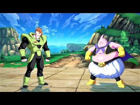 Android 16 & Adult Gohan vs Fat Buu & Kid Buu (Hardest AI) - Dragon Ball FighterZ