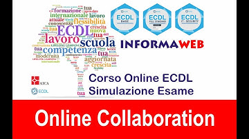 ICDL Simulations Online Collaboration Module - International Digital Literacy Certification