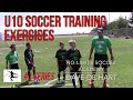Soccer Skills Training: Dribbling and Moves Exercise (1) - U10 Players