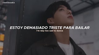 Video thumbnail of "Jungkook - Too Sad to Dance (Traducida al Español)"