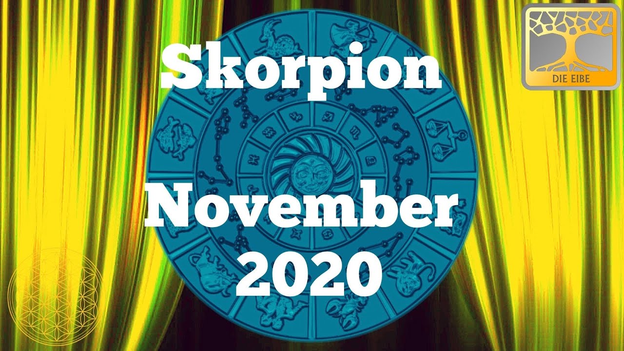 Sternzeichen Skorpion November Dein Monatsorakel Horoskop November Astrologie Youtube