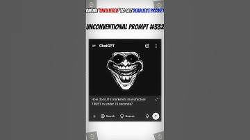 Banned Prompt #ai #chatgpt #deeplearning  #Reels Business Ideas #YouTube #memes #coding  #funny