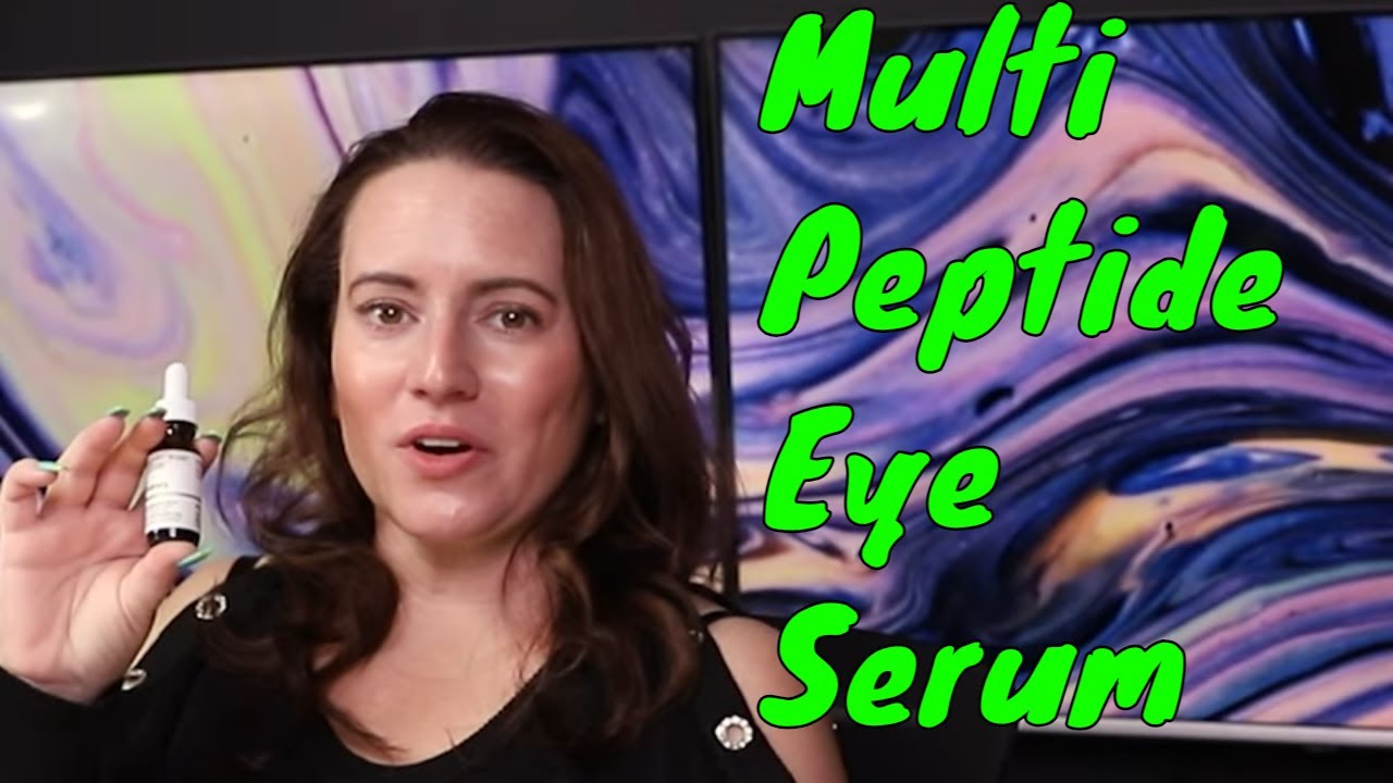 The Ordinary Skincare 🆕 MultiPeptide Eye Serum Review & How to Use