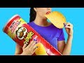 10 LANCHES GIGANTES vs LANCHES EM MINIATURA DIY / PEGADINHAS ENGRAÇADAS!