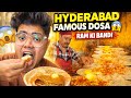 Eating Hyderabad Ka Famous Dosa Ram Ki Bandi 🤯😋|Kanda lovers village 