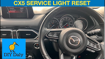 2018 Mazda CX5 Service light reset / Oil change due