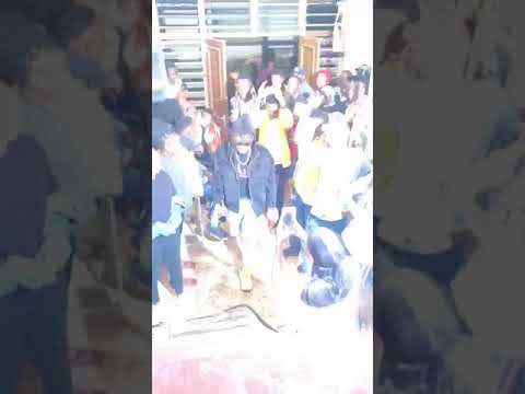 Perfoming in IAA Arusha (Madness Crowd)