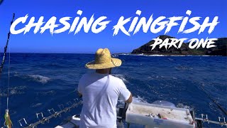 Chasing Kingfish Pt 1 - Catching Slimmies and Yakkas as live bait.