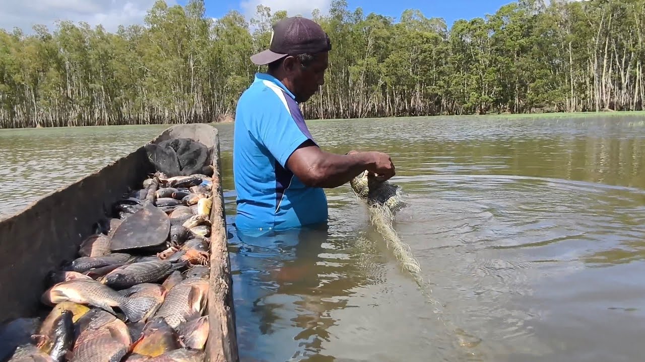 Ловить рыбу в лодке, пока она не наполнится