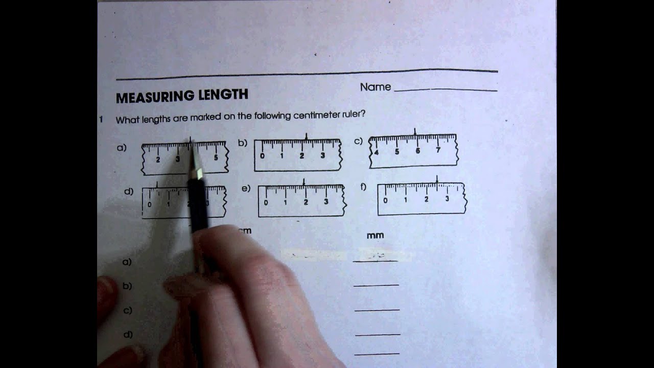 Measuring Length YouTube