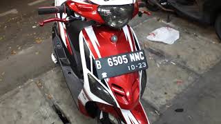 Cutting sticker mio sporty