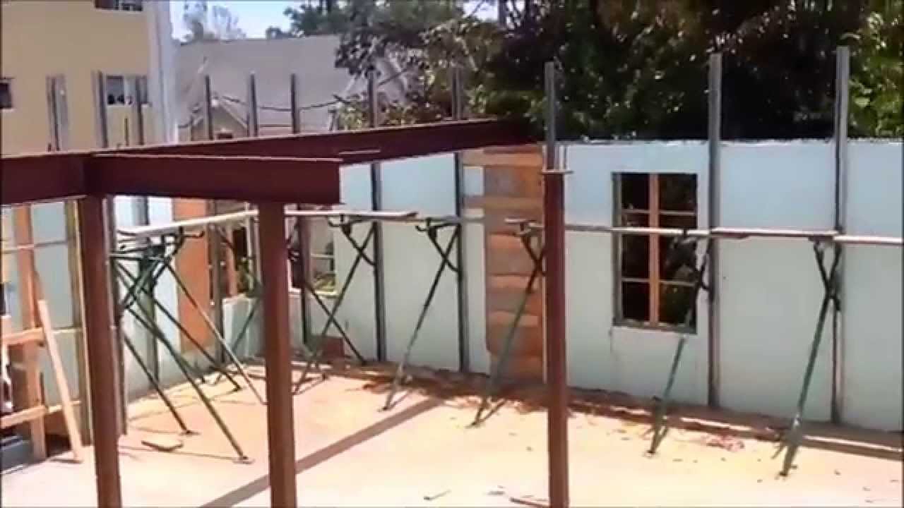 Duplex roof - installation of the roof Duplex roof - installation of the roof