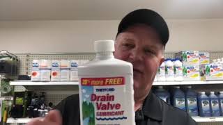 Thetford Drain Valve Lubricant - YouTube