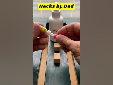 how my dad is able to reuse a single use tube of super glue : r/lifehacks