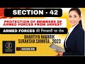 Section 42 BNSS | Protection of Members of Armed Forces From Arrest | Justice Junction |