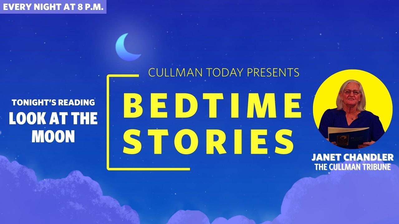 Bedtime Stories โ Janet Chandler reads Look at the Moon