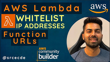 Whitelist IP addresses within lambda for function URLs | Lambda function URL