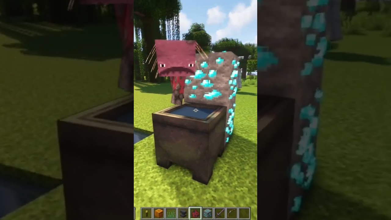 Minecraft logic is something else... 