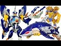 Transformers Legends shark to robot: Sky-Byte! | DuDuPopTOY