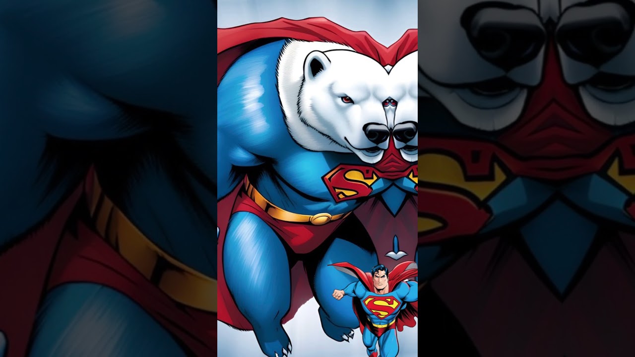 AVENGERS x DC but Bear 🆘🆘🆘 