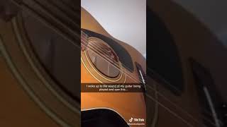 Roach Playing The Guitar