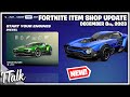 *NEW* CARS IN THE ITEM SHOP!? Fortnite Item Shop [December 8th, 2023] (Fortnite Battle Royale)