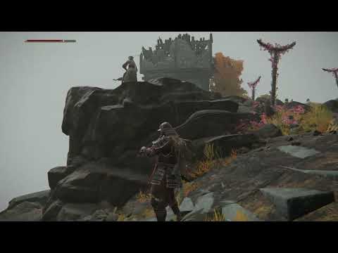 Windmill village and Godskin Apostle atop. | Elden ring Windmill village and Godskin Apostle atop. | Elden ring