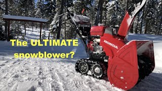 The ULTIMATE snowblower?  Honda HSS1332ATD snowblower review.  Good and bad.